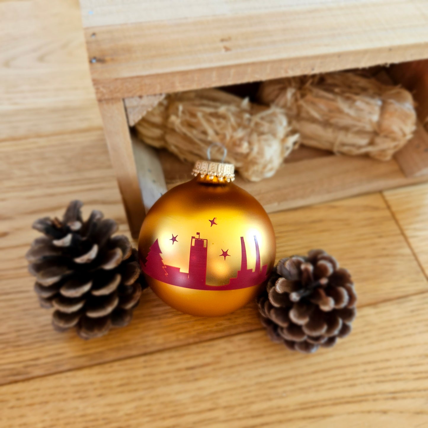 Boule de Noël - Skyline "Noël au Havre"