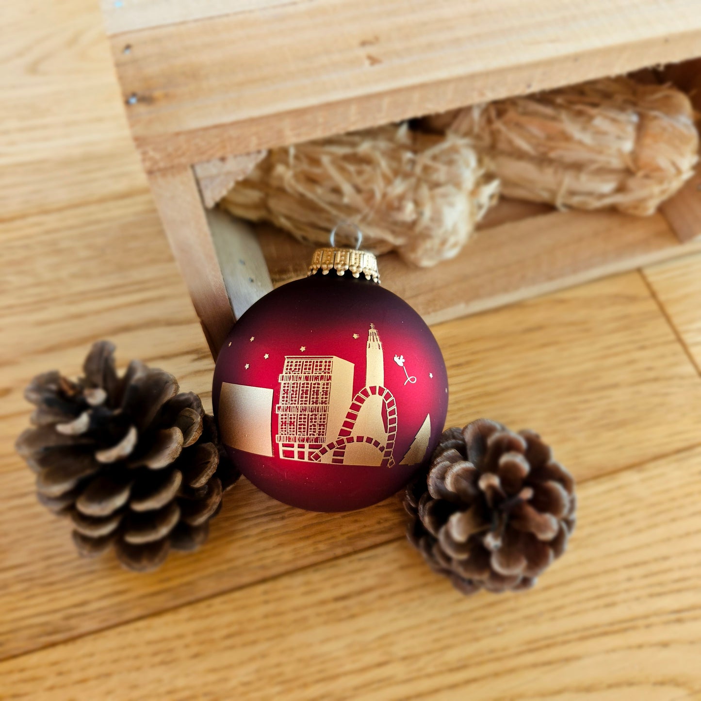 Boule de Noël - Skyline "Noël au Havre"