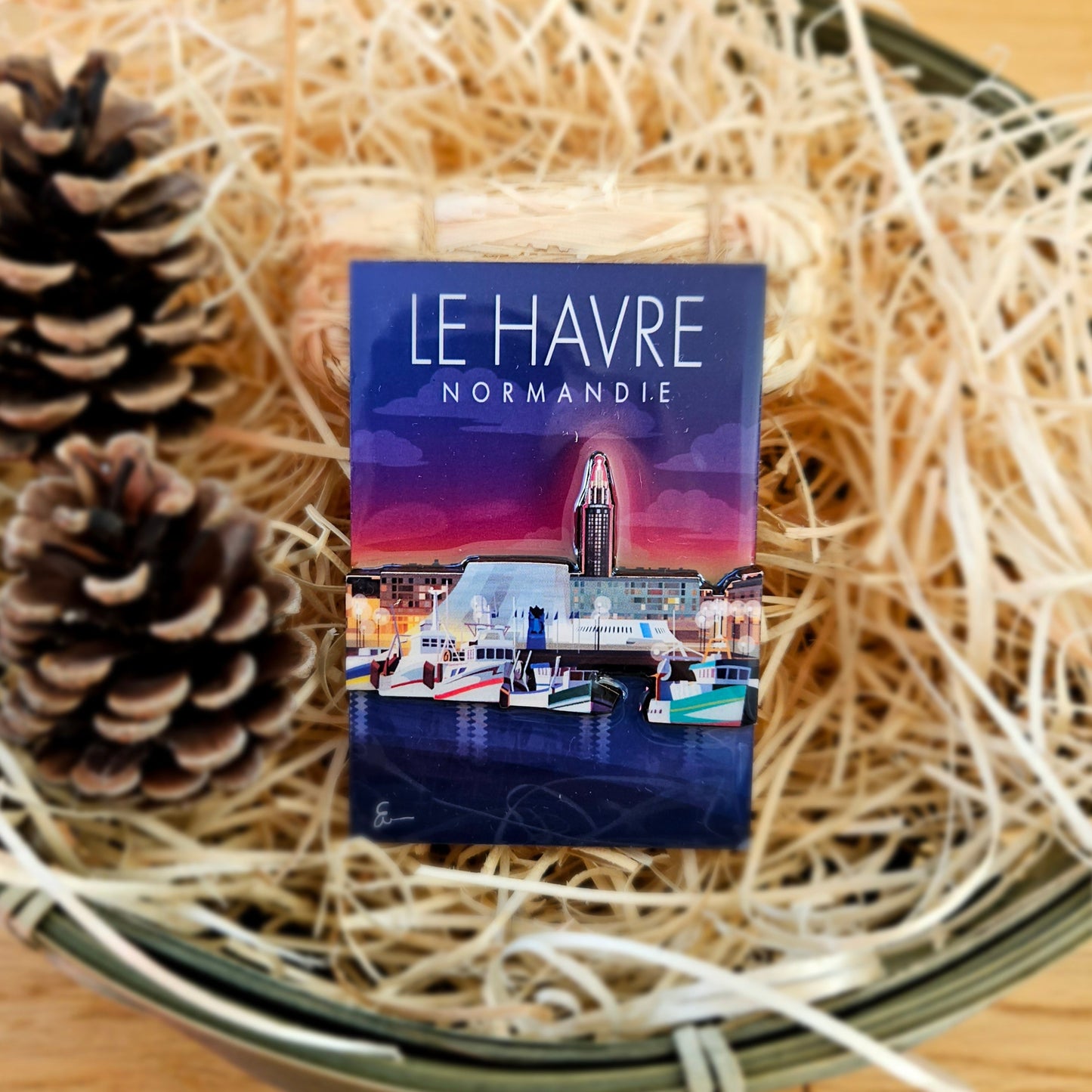 Magnets "Le Havre" 3D