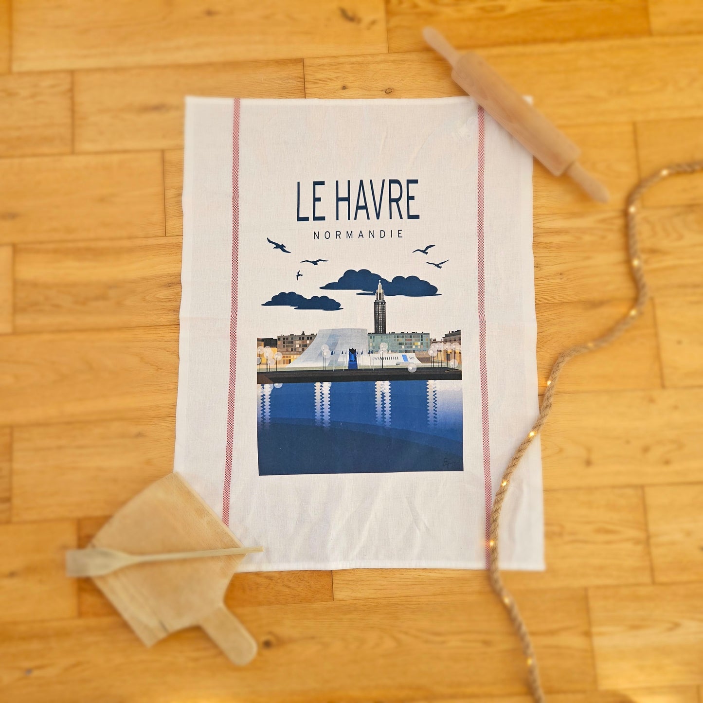 Torchon "Le Havre"