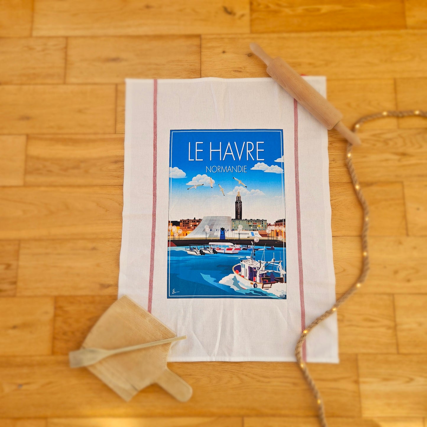 Torchon "Le Havre"