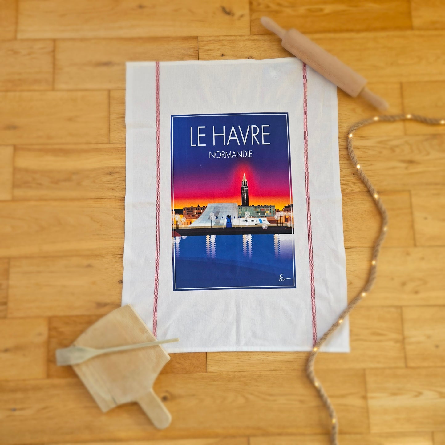 Torchon "Le Havre"