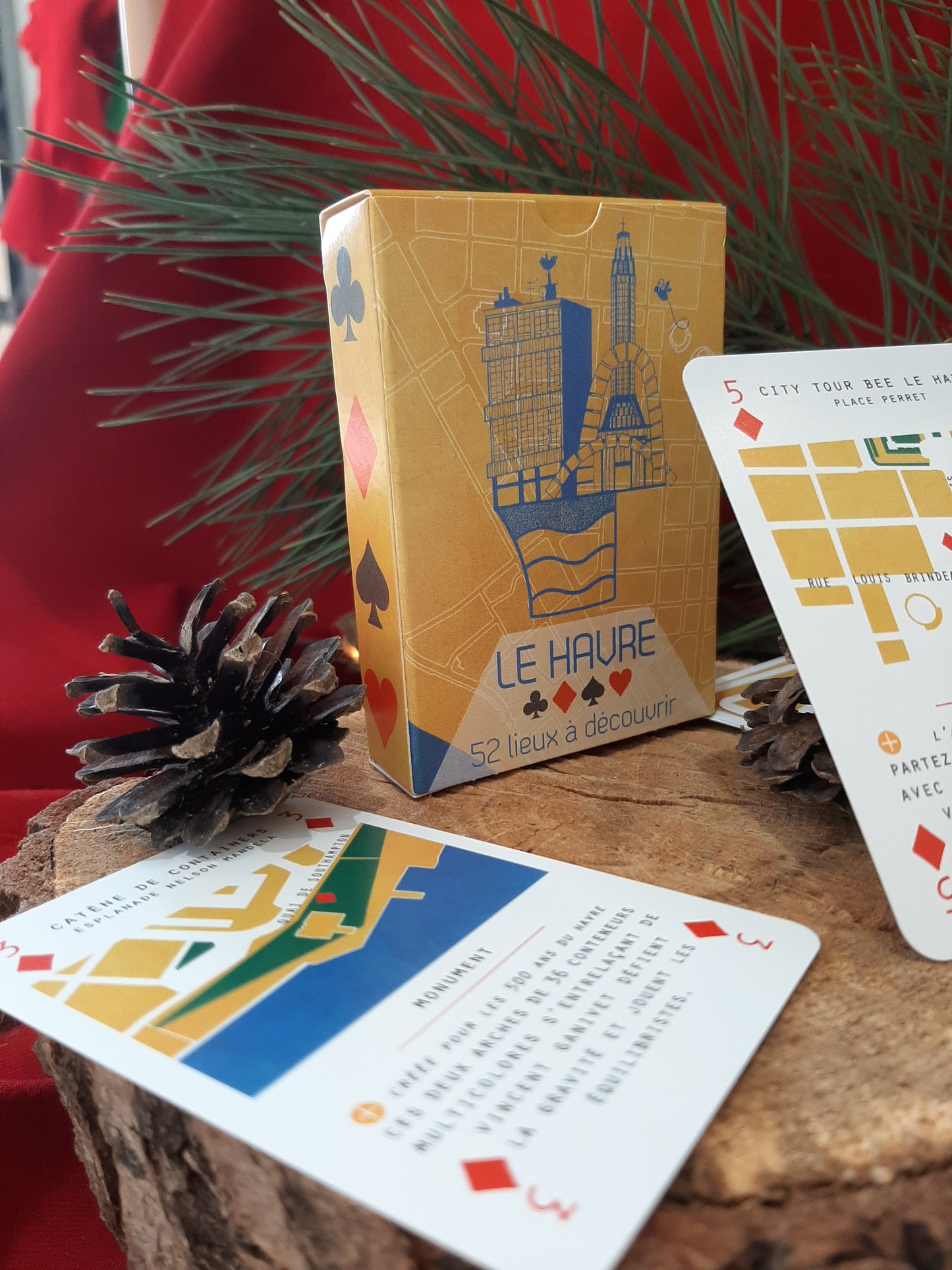 Jeu de 52 cartes du Havre - Les Artisans Cartographes