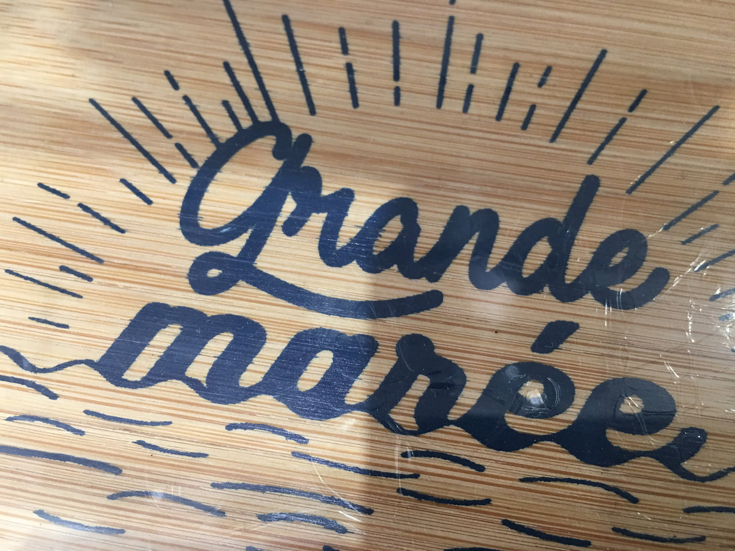 Planche à découper "Grande Marée"