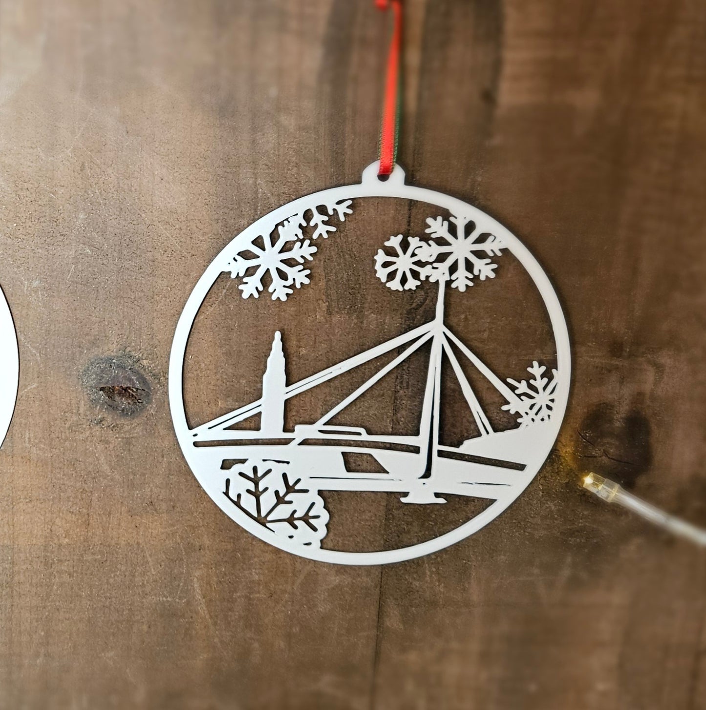 Boule de Noël - Le Havre Skyline