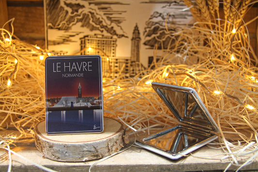 Miroir de poche "Le Havre"